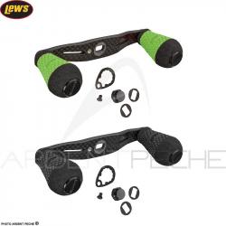 Manivelle LEW´S Carbon handle round Chartreuse