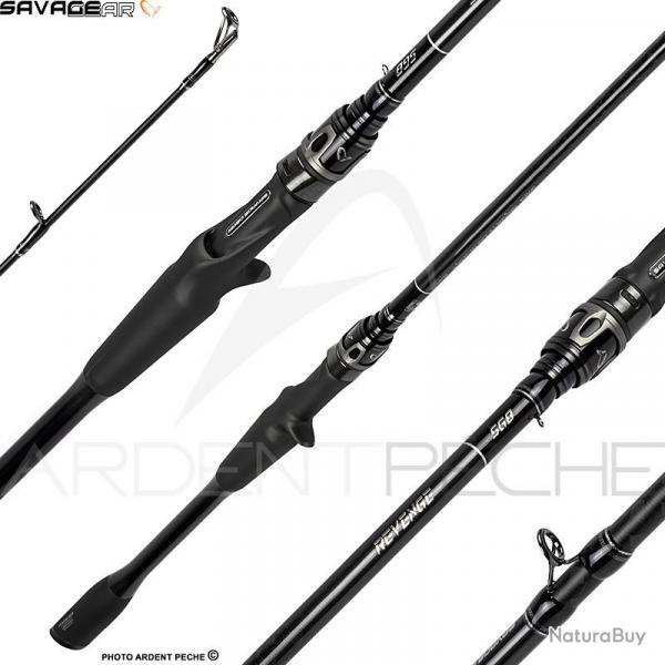 Canne casting SAVAGE GEAR Revenge SG8 Heavy game 2.23m / 15-80g