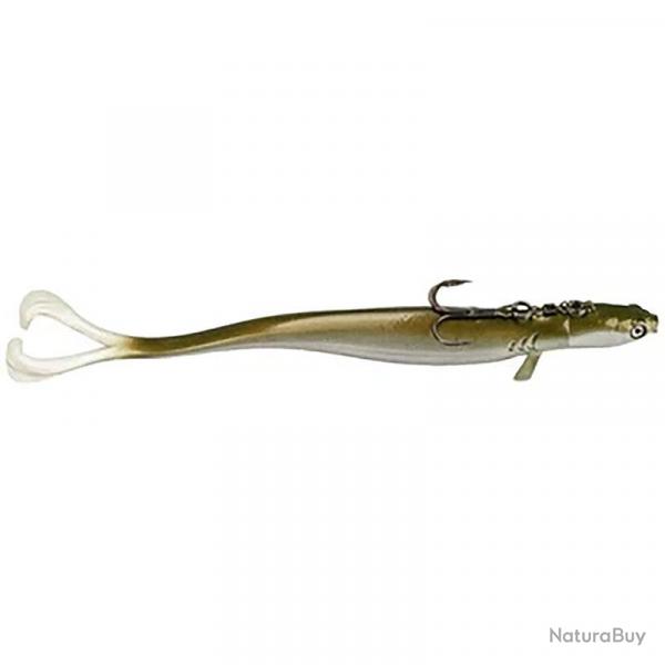 Leurre souple LMAB Drunk shooter 20cm Silver olive