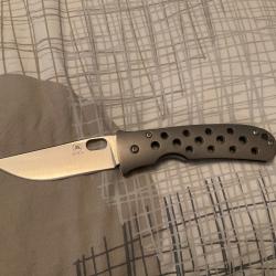 VEND COUTEAU PLIANT BUCK MAYO WAIMEA BOS S30V TITANIUM