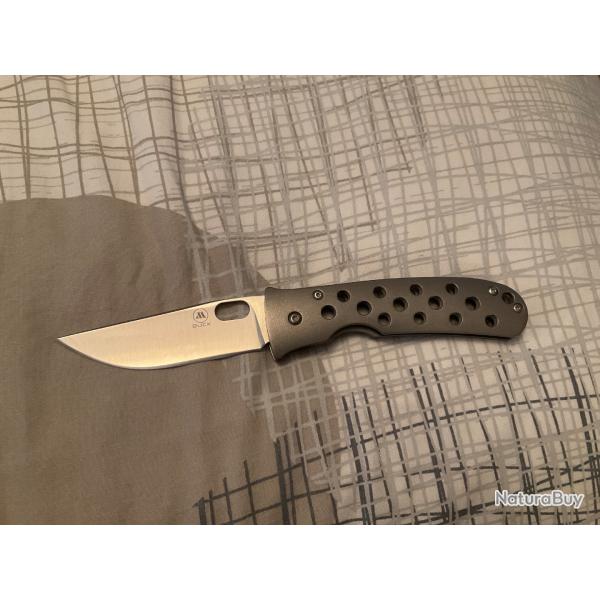 VEND COUTEAU PLIANT BUCK MAYO WAIMEA BOS S30V TITANIUM