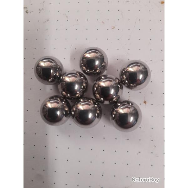 BILLES EN ACIER CHROME ,TREMPE cal 68