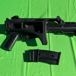 Carabine G36c Aeg (Jing Gong) en parfait état - Calibre 6 mm / Vitesse 350 Fps / Energie 1.2 Joules