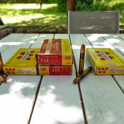 60 cartouches Winchester calibre 458 Win Mag