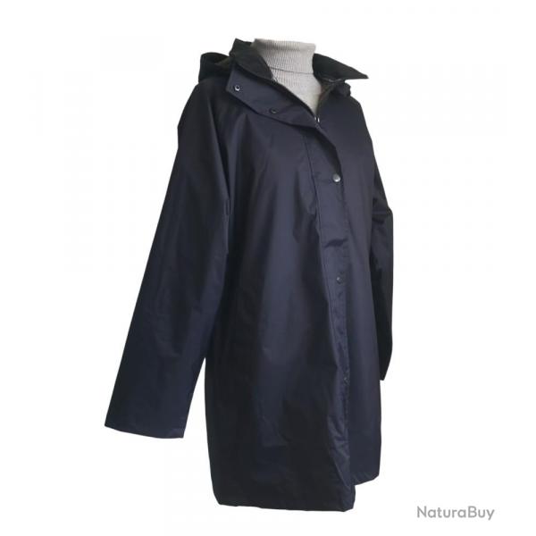 Impermable femme Oxford Bleu lgance britannique et protection tout temps 38
