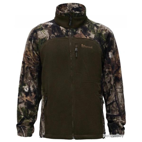 Veste Polaire Pinewood Oviken Camou Green Homme - M