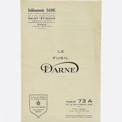 Notice DARNE Tarif 73.A Occasion