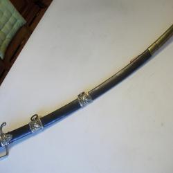 SABRE D' OFFICIER D' ETAT MAJOR VENDEMIAIRE AN XII et sa copie
