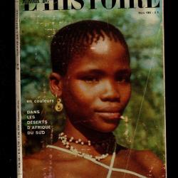 miroir de l'histoire 159, rousseau j-j, eustache le moine, mort de cadoudal, afrique du sud,