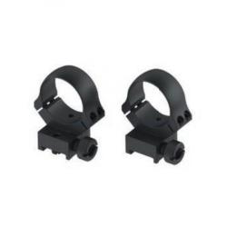 Anneaux de montage Recknagel 44034-1000 - Diamètre 34 mm, Hauteur 19 mm, pour rail Dovetail 16 mm