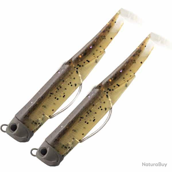 Double Combo Black Minnow Pug 120 16g Chocolate Goby