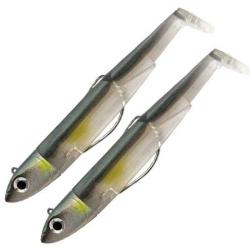 Double Combo Off Shore Black Minnow 12cm 25g - Taille 3 Ayu
