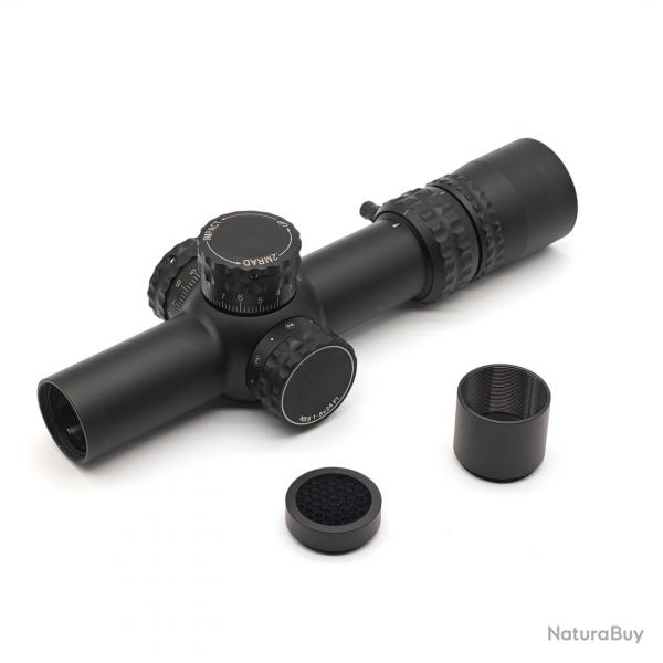 Lunette de vise tactique NX8 1-8x24mm (F1/FFP) 34mm, tanche NX8 1-8x24 Black
