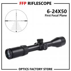 lunette de visée pour fusil 30mm 6-24x50 LIVRAISON GRATUITE