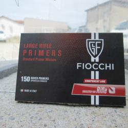 150 amorces Large Rifle de Fiocchi