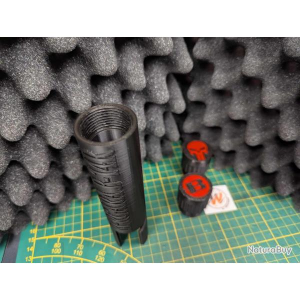 NEW - BERGARA B14R  - Protge culasse avec couvercle Bergara B14R 22lr  AVEC MARQUAGE ROUGE