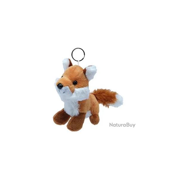 Porte cl peluche renard NATURE DE BRENNE 10cm