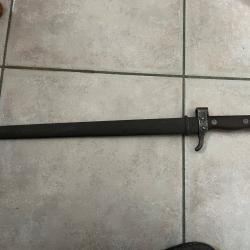 Baïonnette Berthier modèle 92 m16 petit quillon