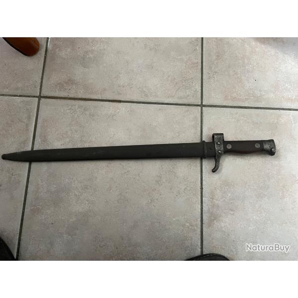 Baonnette Berthier modle 92 m16 petit quillon