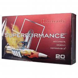 Munitions HORNADY 7-08 mm SST 139gr x20