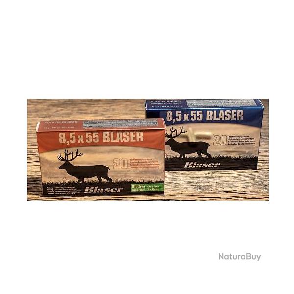 Munitions BLASER CDP 196gr Cal 8.5x55 x20