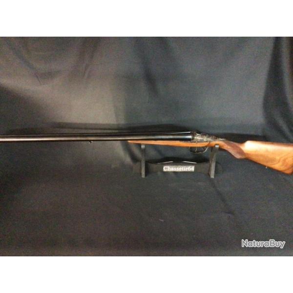 Fusil artisan Franais juxtapos type Darne calibre 12x65