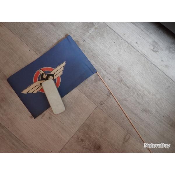 Fanion, drapeau en papier du 3reich (3/3) DLV Luftwaffe