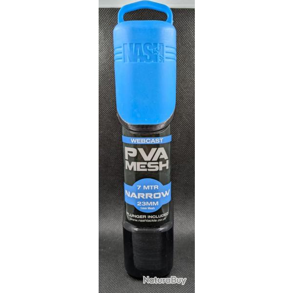 Pche  la carpe, NASH , PVA MESH NARROW 23 mm / 7 mtres.