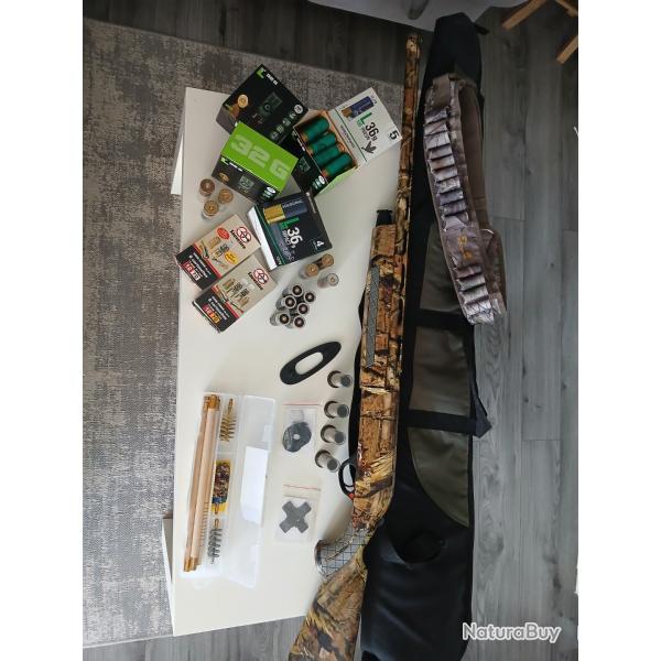 Fusil,  modle escort magnum,marque hatsan.