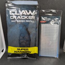 Pêche à la carpe, NASH , CLAW CRACKER baits protector / CLAW CRACKER bait mesh refill 7.5 mètres