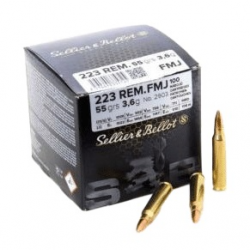 Cartouches Sellier & Bellot FMJ - 223 REM