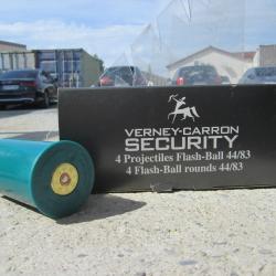 4 cartouches FLASH BALL 44/83 de VERNEY CARRON