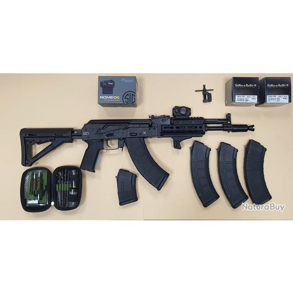 OCCASION Carabine Saiga MK-104 7.62x39 Custom