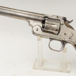REVOLVER SMITH & WESSON NEW MODEL N°3 TARGET Calibre 38-44 SIMPLE ACTION N° 75 - USA XIXè Bon  U.S.A