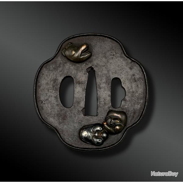 TSUBA Mokko Gata - Japon - Priode Edo (1603-1868)