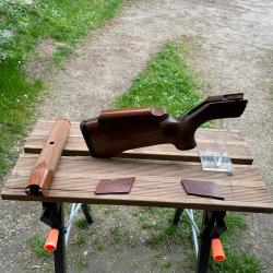 CROSSE REGLABLE + DEVANT VARMINT+PLAQUETTE MODELE KRICO 902 CAL 300WM