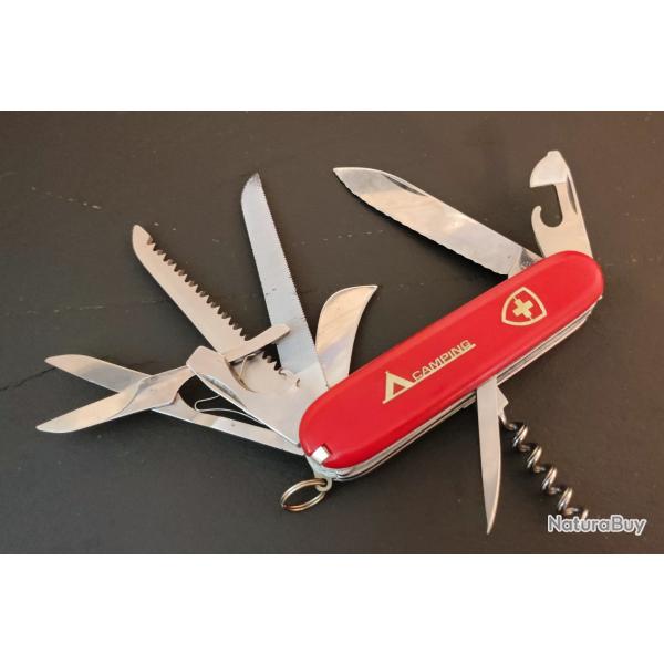 Victorinox Couteau Suisse Ranger Outdoorsman Elinox 1971-73 rare collector