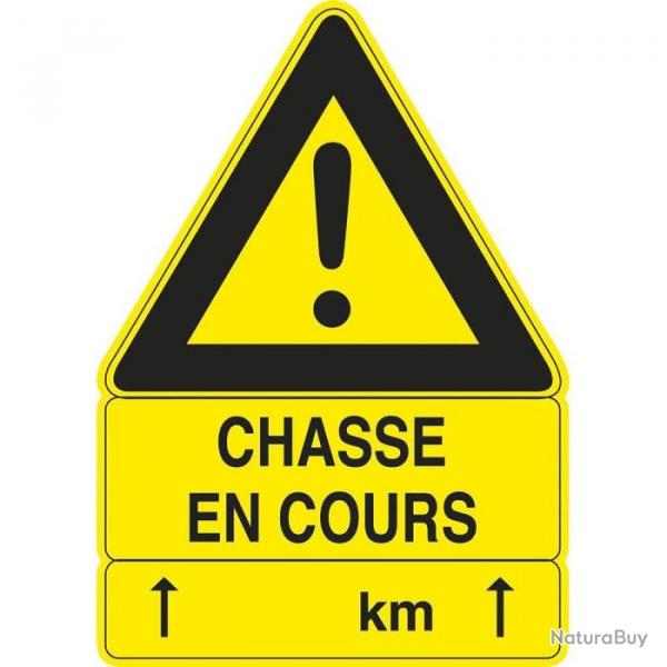 Panneaux Akilux Europarm " Chasse en cours " 100 x 70 cm