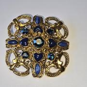 Lot De 3 Broches Anciennes Sur Le Thème De La Vénerie - Bijoux Vintage - Occasion