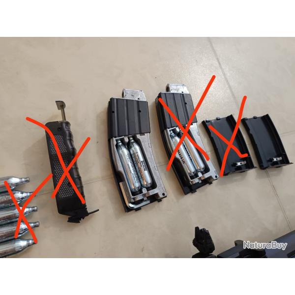 Chargeur 25 coups pour crosman DPMS 4,5 mm sbr