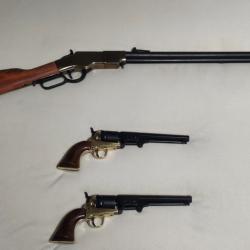 Réplique Factice du Revolver Navy de 1851 de chez Kolser