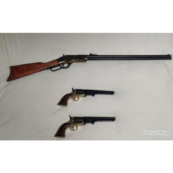 Rplique Factice du Revolver Navy de 1851 de chez Kolser
