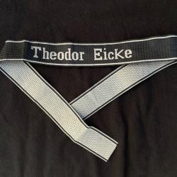 Reproduction - Bande de bras Theodor Eicke - Allemand WW2