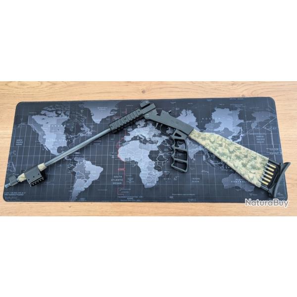 TAPIS ANTI-DERAPANT POUR LE NETTOYAGE DE VOS ARMES 800X300X2.5 LYCRA COTON MOUSSE TRES DOUX, LAVABLE