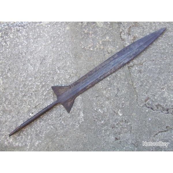 ANCIENNE MONNAIE FER DE LANCE AFRIQUE NOIRE