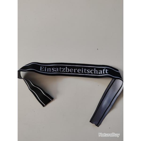 BANDE DE BRAS  "EINSATZBEREITSCHAFT "