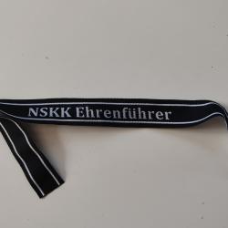 BANDE DE BRAS  "NSKK EHRENFUHRER "