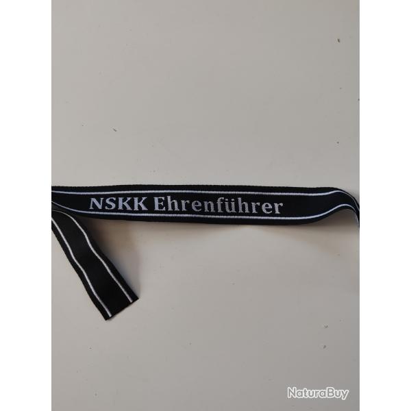 BANDE DE BRAS  "NSKK EHRENFUHRER "