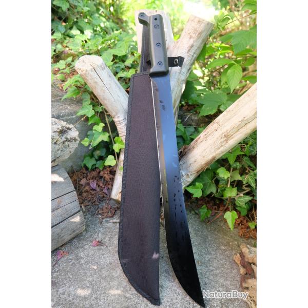 Sabre Epe Bolo Machette Tactical Machete GROSSE Lame Acier 3Cr13 Manche Abs Etui Nylon Survivaliste