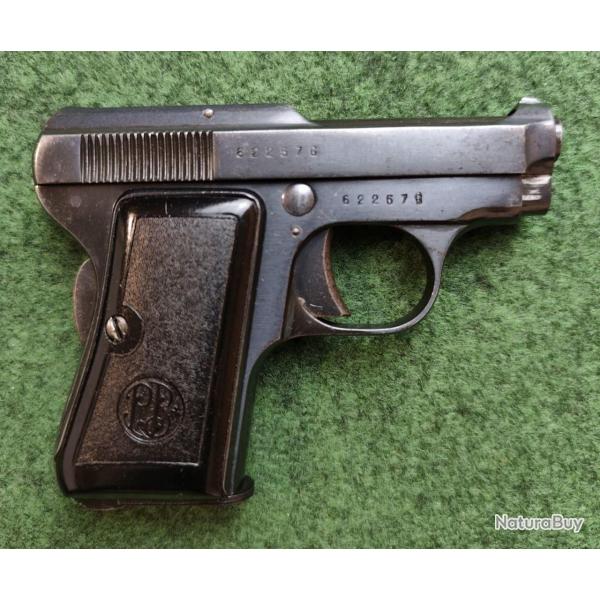 Pistolet BERETTA mod. 418 - Calibre 6,35 Browning (Occasion bon tat - Rvis et test)